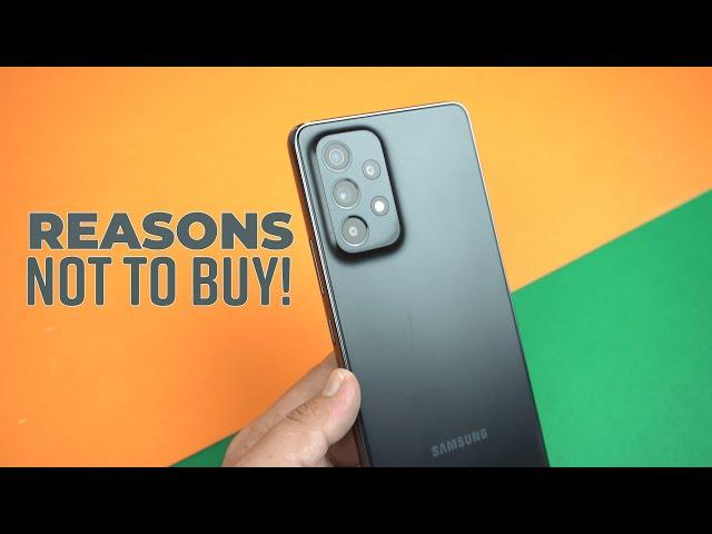 Samsung Galaxy A53 5G Review - Top 3 Reasons Not To BUY!