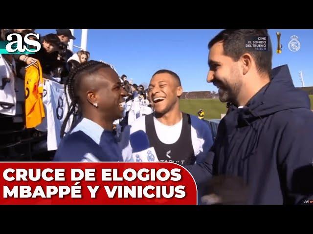 El CRUCE de ELOGIOS entre MBAPPÉ y VINICIUS con el que el MADRIDISMO va a quedar ENAMORADO