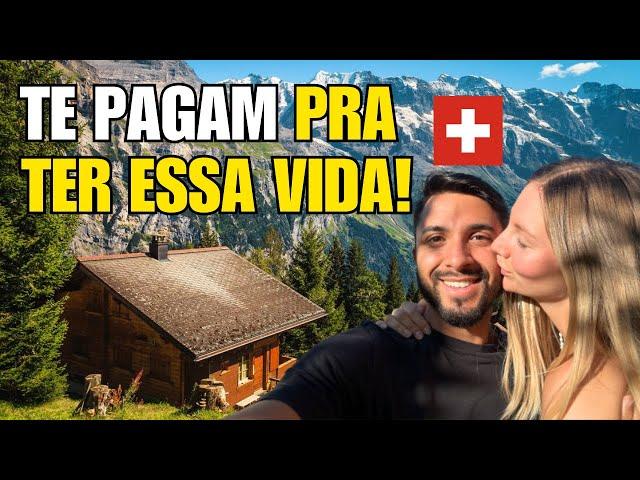 TE PAGAM R$280.000 pra viver nessa vila SUÍÇA