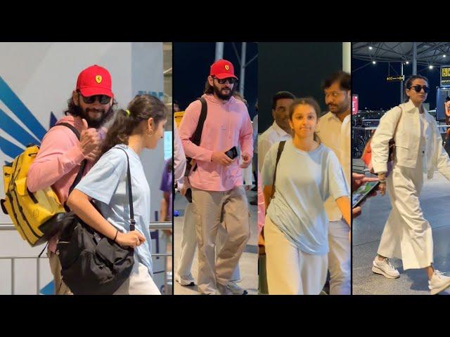 Super Star Mahesh Babu With Family Off From Hyderabad, Spotted @ Airport | #ssmb29