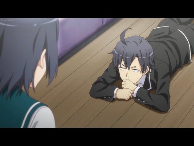 Komachi imitates Hachiman