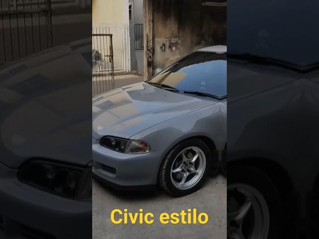 repaint honda civic estilo #catmobil #civicestilo