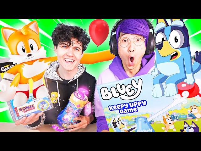 LANKYBOX TOY REVIEW: BLUEY KEEPY UPPY, MAGIC MIXIES PIXLINGS, SONIC & MORE! *TOY UNBOXING!*