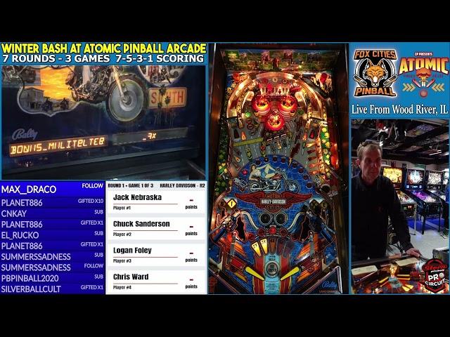 Winter Bash Pinball Tournament 2024 Qualifying Part 1