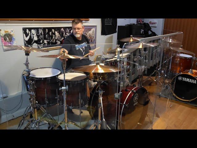 "I'll Wait" - VH Drum Cover. Yamaha Drums w/Paiste Cymbals, Brass Snare.