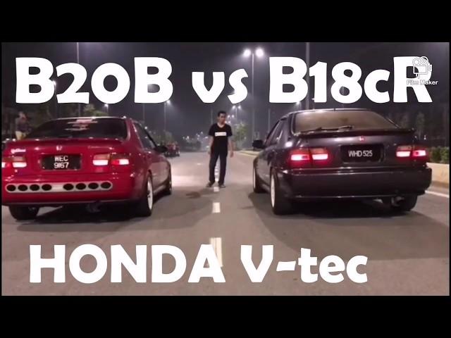 Honda B20B vs B18cR