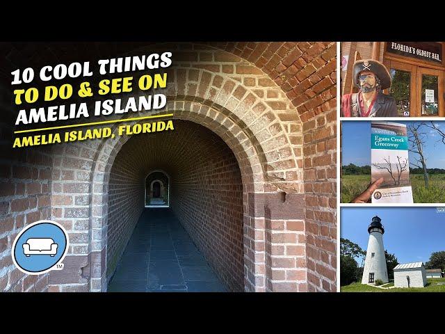 10 Cool Things To Do and See in Amelia Island, Fl- The Fort, Lighthouse, Beaches, Shops, and More!