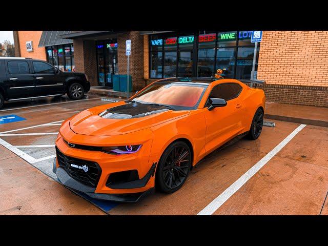 This POV Will Make You Fall In Love..| INSANELY LOUD 6th Gen CAMARO ZL1 / New Headers