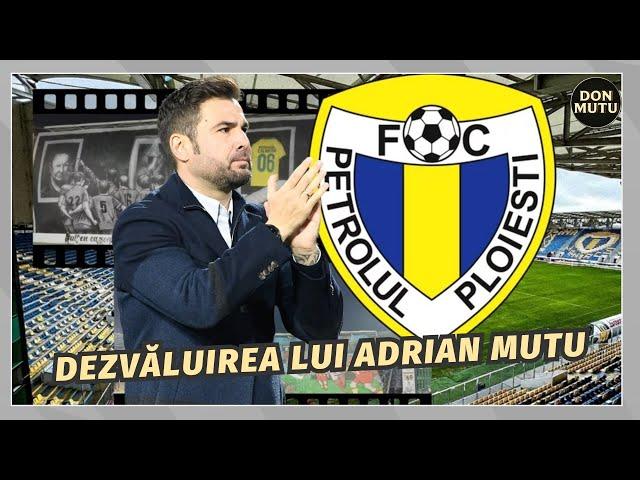 Adrian Mutu, NOUL ANTRENOR la Petrolul Ploiesti!? “E ADEVARAT! MA GANDESC SERIOS LA OFERTA!”