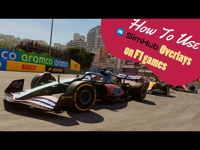 How to use SimHub for F123 overlays