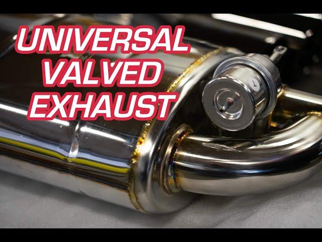 Valvetronic Designs Universal Valved Muffler Demonstration (Multiple Vehicles)