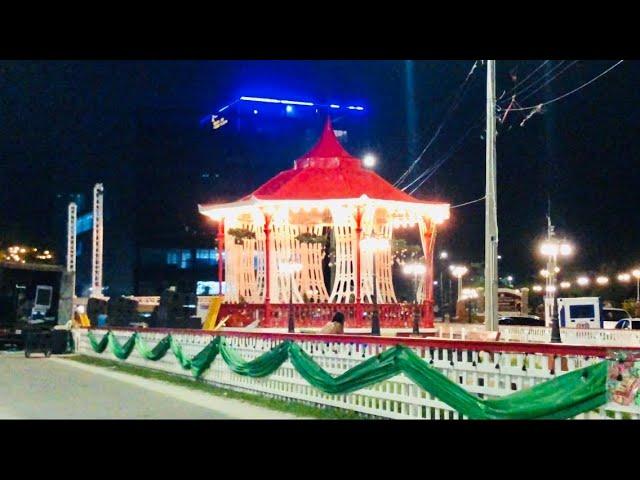 Kingston Seawall Area Christmas decoration in Georgetown