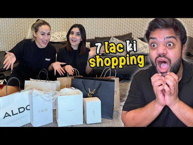 Aroob Aur Uski Dost Ne Rs 7 Lac Ki Shopping Karli  | Dubai Mein Larai Ho Gai 