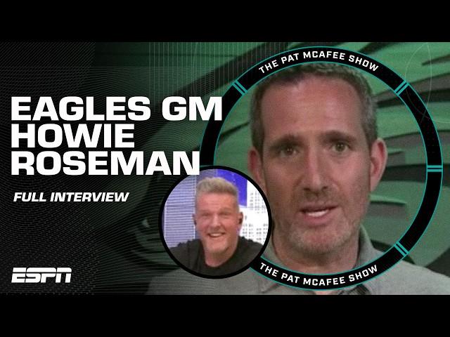 Eagles GM Howie Roseman on signing Saquon Barkley, losing Jason Kelce & more | The Pat McAfee Show