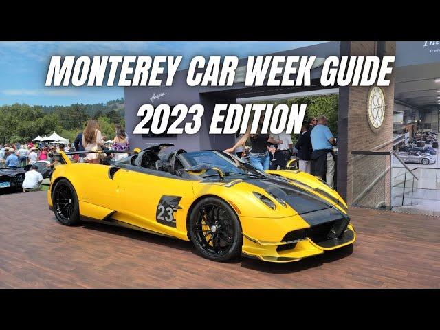 Become an Insider Monterey Car Week 2023 Guide