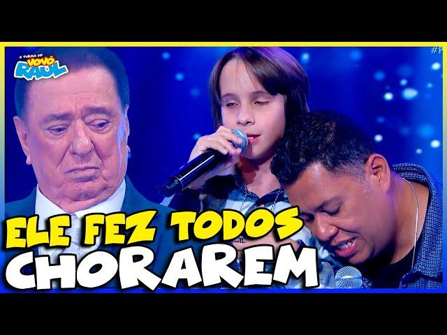 SAULO HOLZ VOLTA AO PROGRAMA E FAZ TODO MUNDO CHORAR DE EMOÇÃO NO RAUL GIL