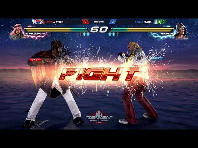 Tekken 7: UYU | LowHigh vs. Kanga | Heera - Rox N Roll Dubai 2019 - Top 8