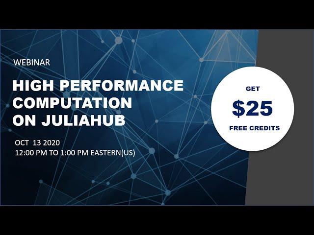 High Performance Computation (HPC) on JuliaHub