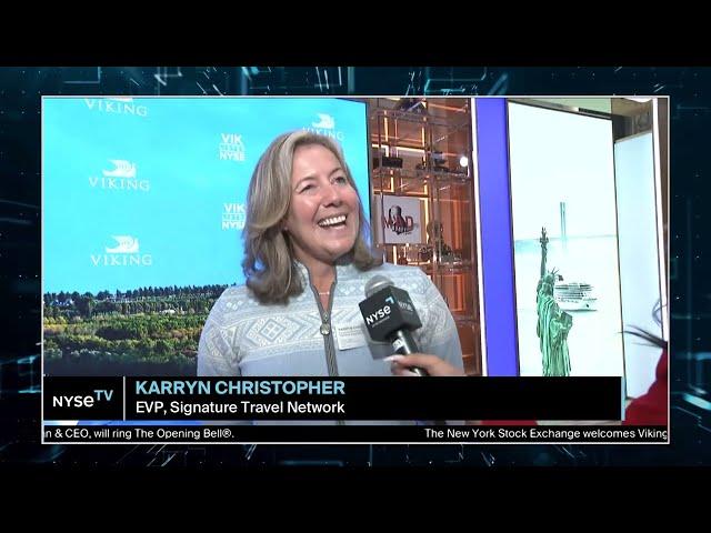 Signature Travel Network EVP Karryn Christopher on Viking IPO