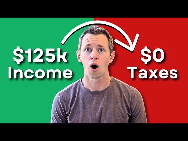 How To Pay $0 Taxes on $125k Retirement Income (Without using a Roth)