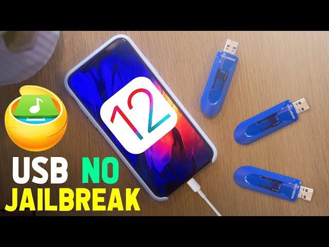 Use iPhone SECRET USB flash drive: No Jailbreak iOS 12 - 12.1.3 (EPIC Hack  )