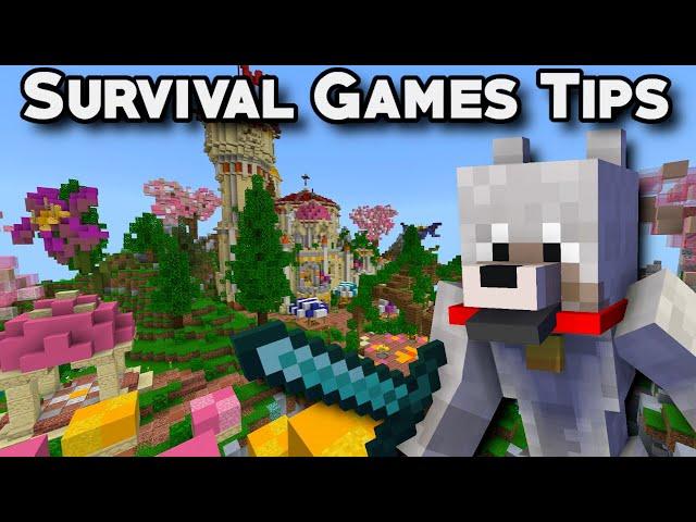 8 Tips to WIN in Survival Games (Hive Bedrock)