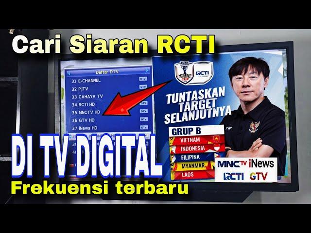 Channel RCTI tidak ada di TV digital, ini Solusinya