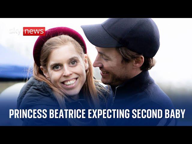 Princess Beatrice expecting second child with husband Edoardo Mapelli Mozzi