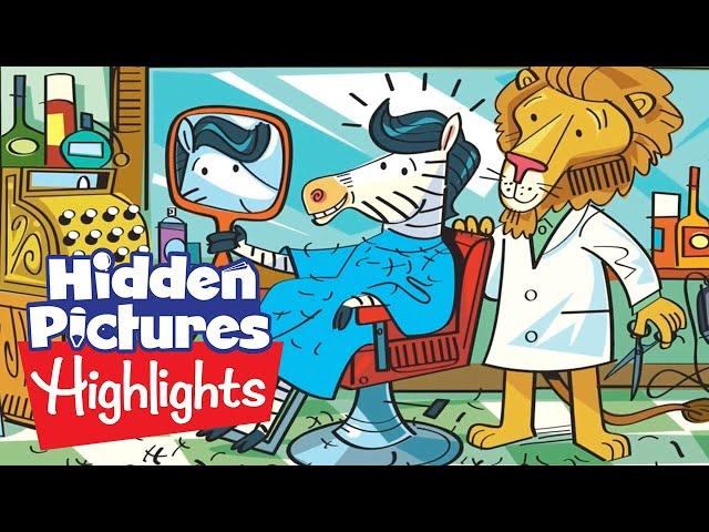 Hidden Pictures Puzzle #5 | 2020 | Can You Find All The Objects?  | Highlights Kids