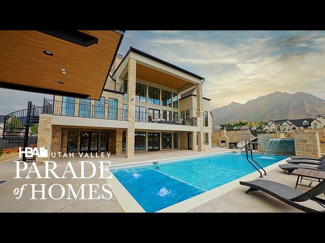 INSIDE A SUPER LUXURIOUS CUSTOM HOME WITH INDOOR B-BALL, CUSTOM POOL AND PHENOMENAL INTERIOR DESIGN!