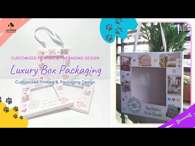 Paper Box Packaging / Film Window Box / Clear window Box / Lin IMAGE Advertising & Printing Services