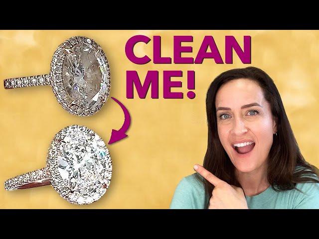 How To Clean My Engagement Ring At Home - Flawlessly Sparkling Diamonds 