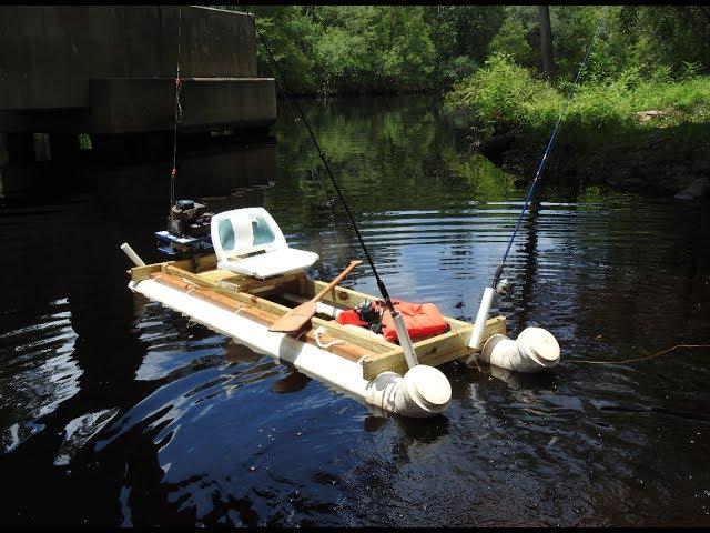 Cheap $100 Homemade PVC Fishing Kayak How To