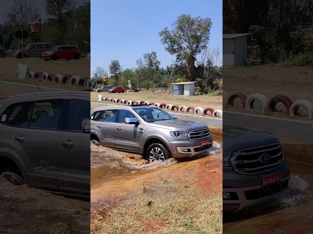 Ford Endeavour Water Wading #shorts #offroading