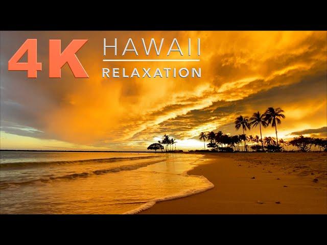 Красивый закат солнца музыка  Hawaii Sunset. Как избавиться от стресса Гавайи август 2020