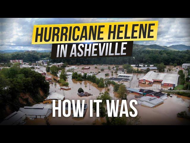 Hurricane Helene in Asheville NC. What happened here?