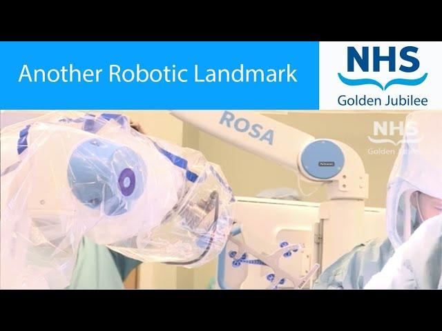 Another robotic landmark for NHS Golden Jubilee