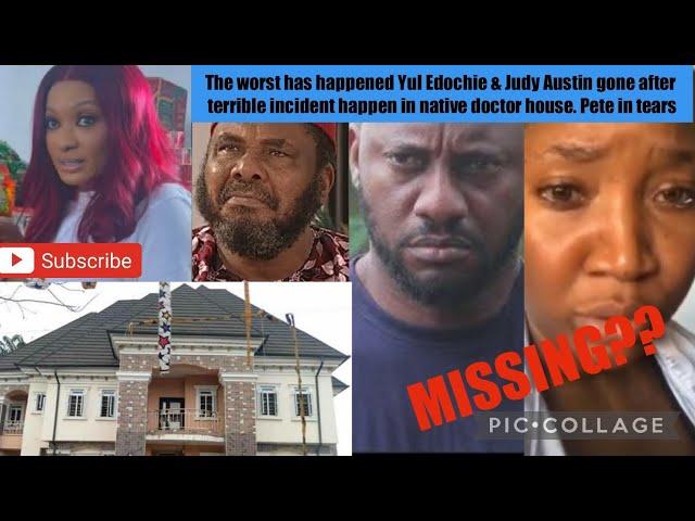 The worst has happened Yul Edochie & Judy Austin gone after incident happen in native doctor house