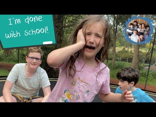 HOMESCHOOLING DISASTER with 6 KIDS - the House is TRASHED!