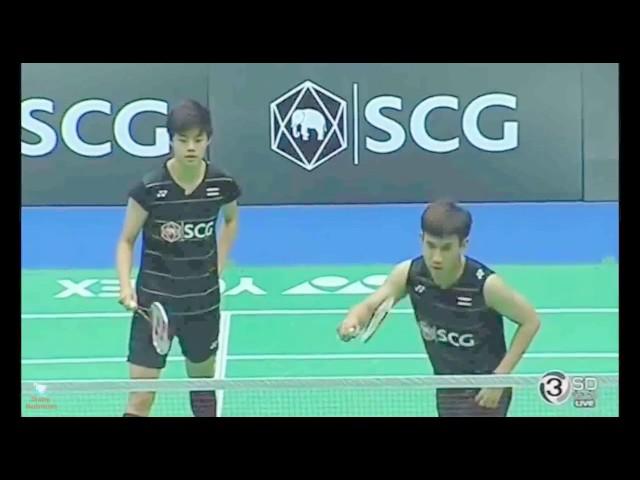 2016 SCG All Thailand Final XD Dechapol Sapsiree vs Supak Puttita