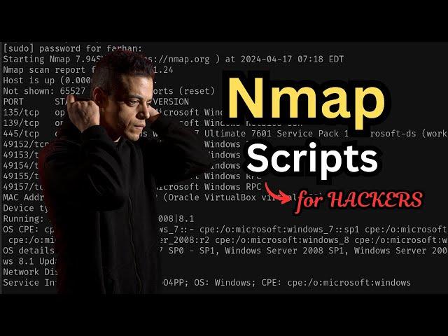 How HACKERS find Network Vulnerabilities (with Nmap Scripts)