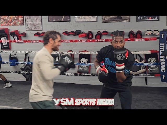 ANDY CRUZ HILARIOUS MIKE TYSON IMPRESSION WHILE TRAINING