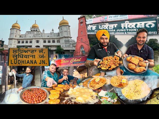 Punjab Tour Ep - 20 | Ludhiana Best Street Food | Punjabi Food | Punjab Street Food