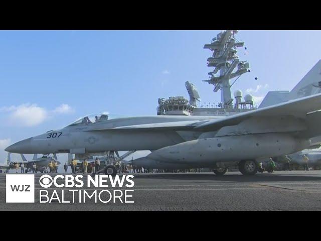 President Trump arrives at Joint Base Andrews after cutting G7 Summit trip short
