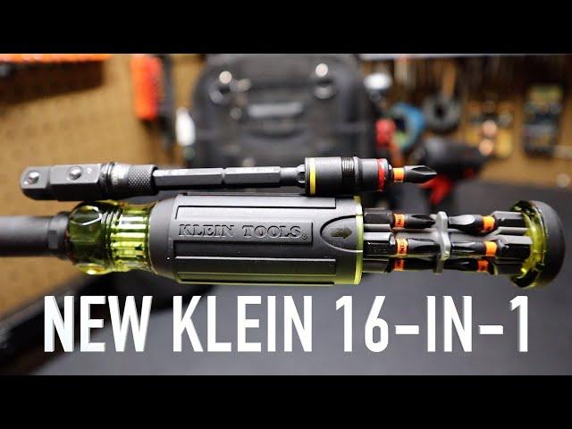 NEW Klein Tools 16-in-1 Impact Hybrid Screwdriver | KNECT 32516HD