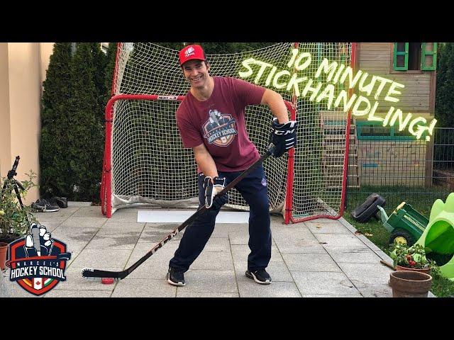 10 Minute Stickhandling Workout: Level 1, the Basics