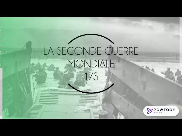 TERMINALE La Seconde Guerre Mondiale 1/3