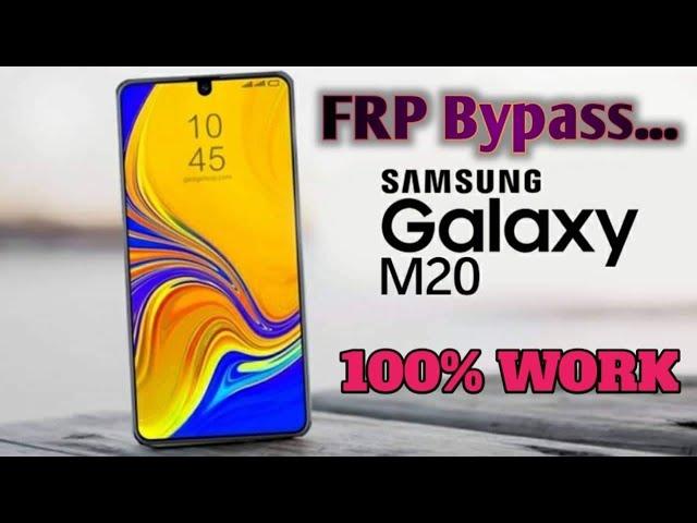 Samsung Galaxy M20 Frp Bypass 100% Done