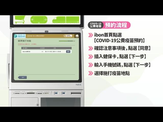 7-ELEVEN疫苗預約操作流程
