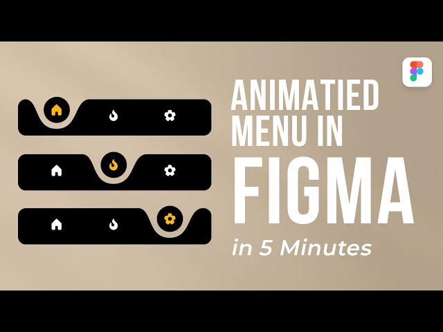 Menu Animation in Figma
